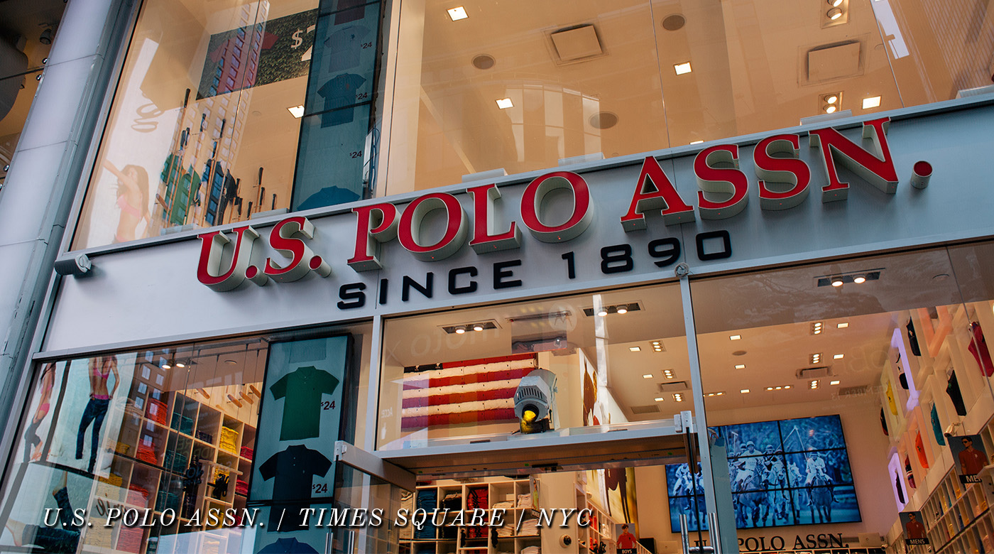 U.S. Polo in Times Square